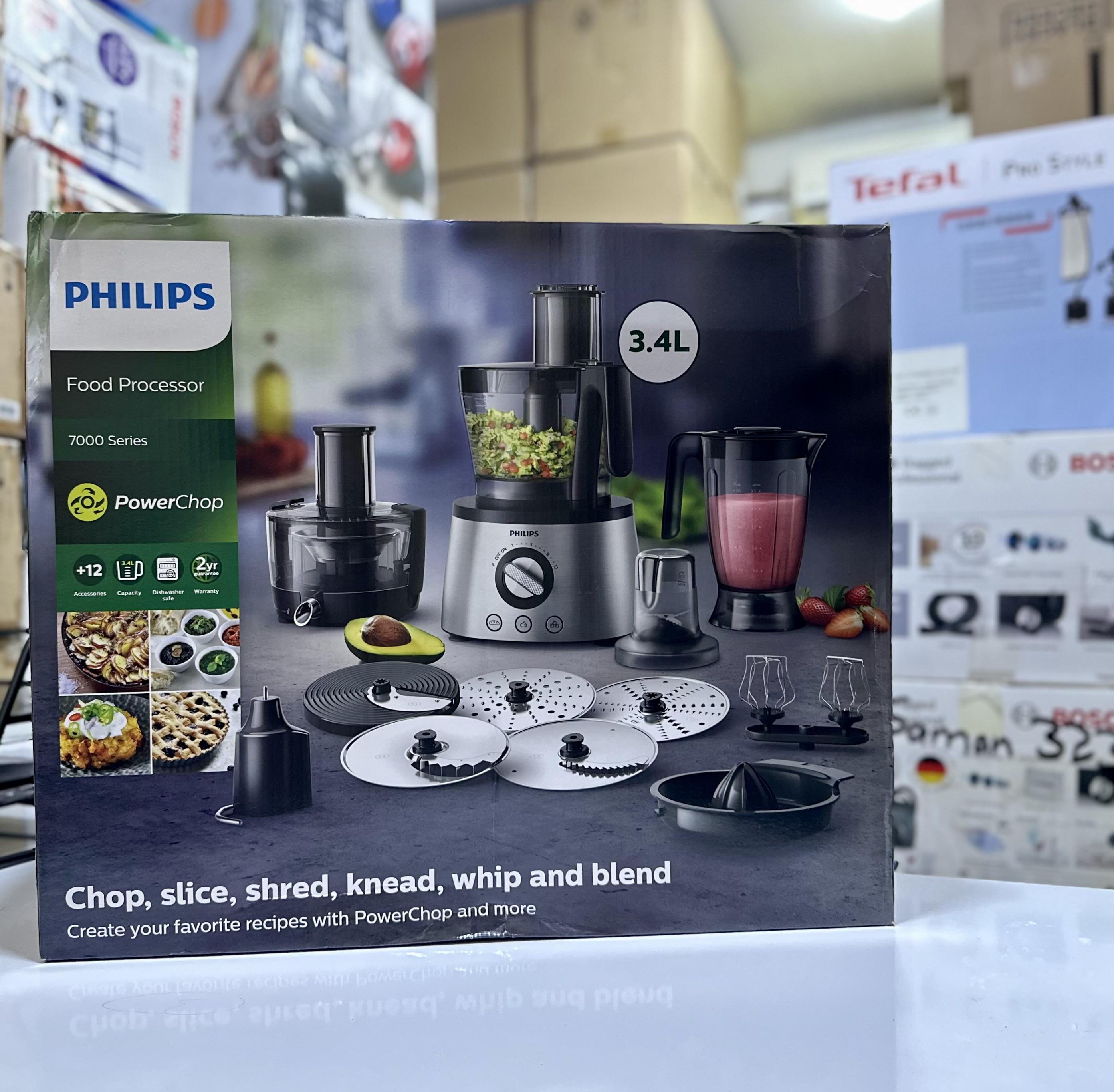 Philips 1300w food processor best sale